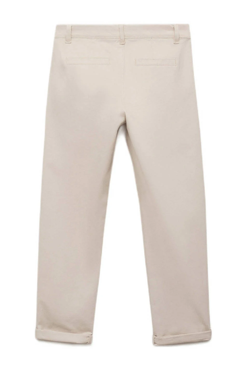 Mango Kids straight casual broek wit