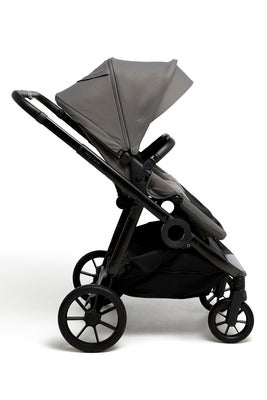 Beemoo Pro Twin 2 Søskenvogn, Mocha Grey