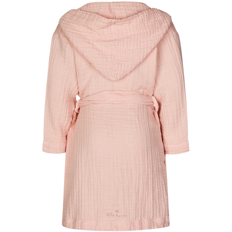 Lille Kanin Bathrobe Muslin 5-6 Years - Rose Smoke