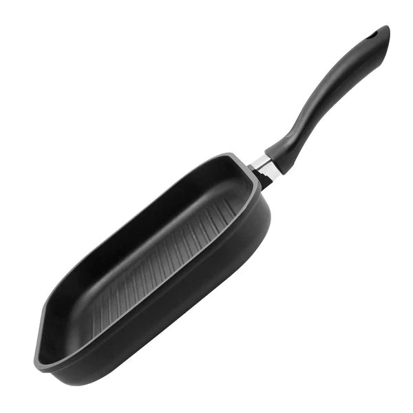 Poêle gril 28 cm en aluminium pressé Alucast Elo