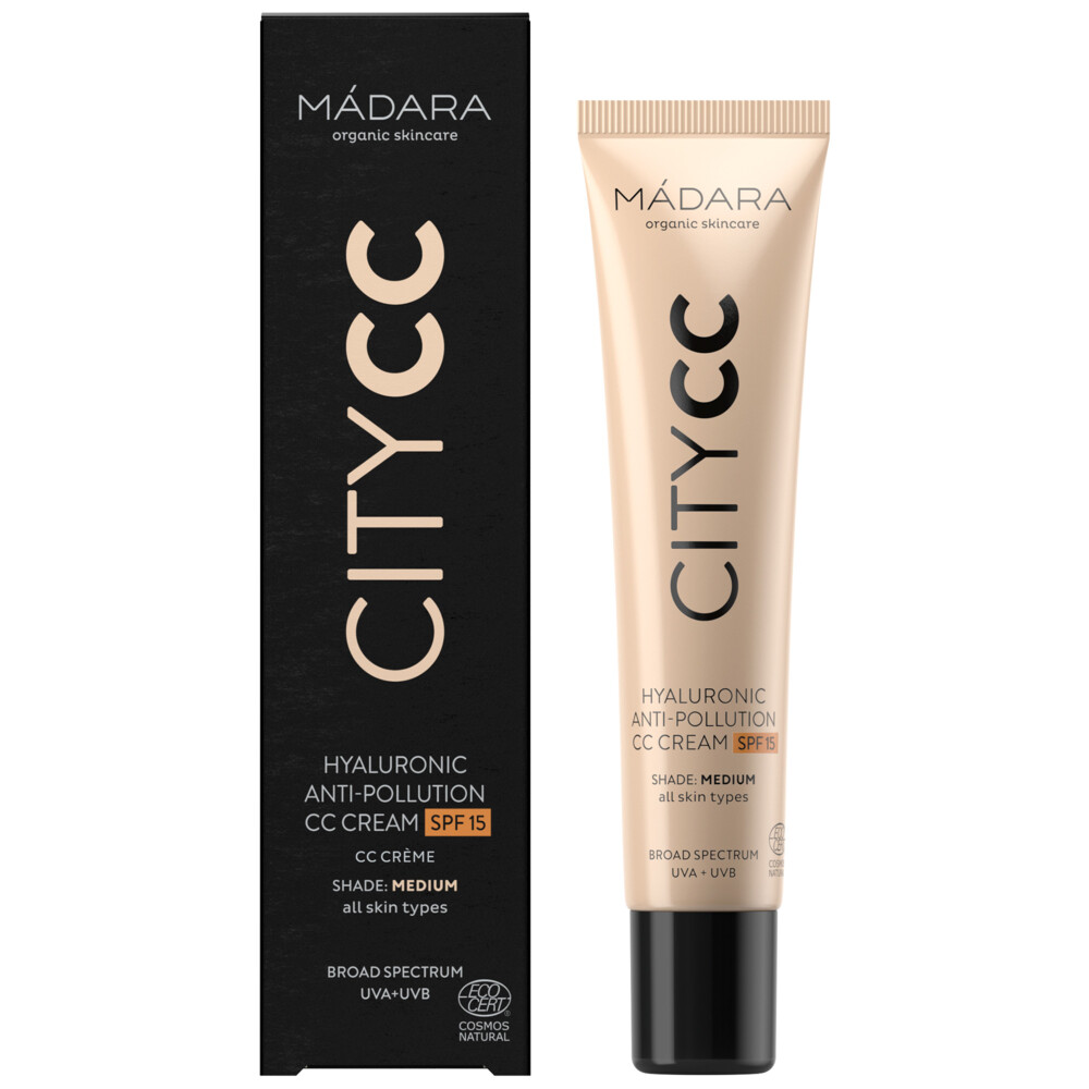 Madara City CC Hyaluronic Anti-Pollution CC-Crème SPF 15 Medium40 ml