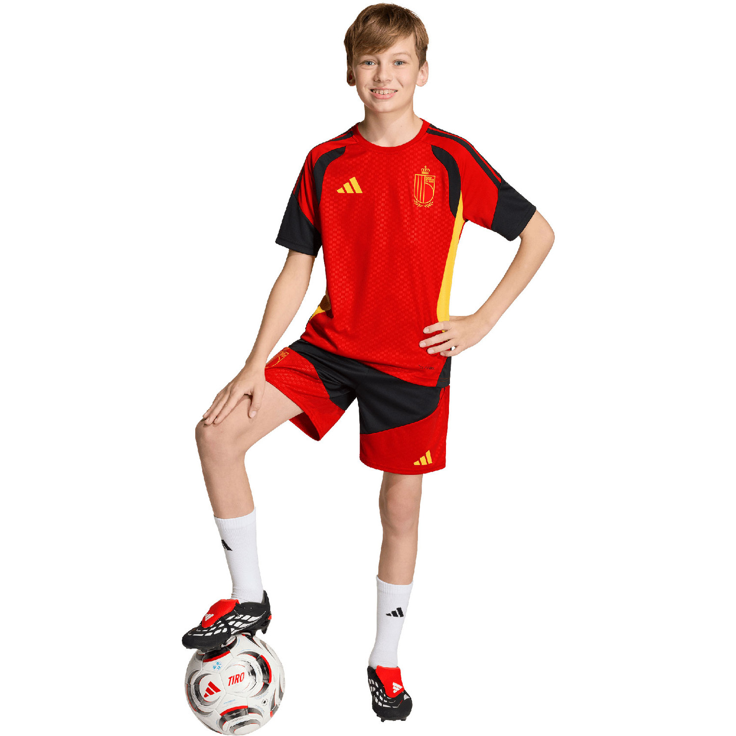 adidas België Training Shirt Kids WK 2026