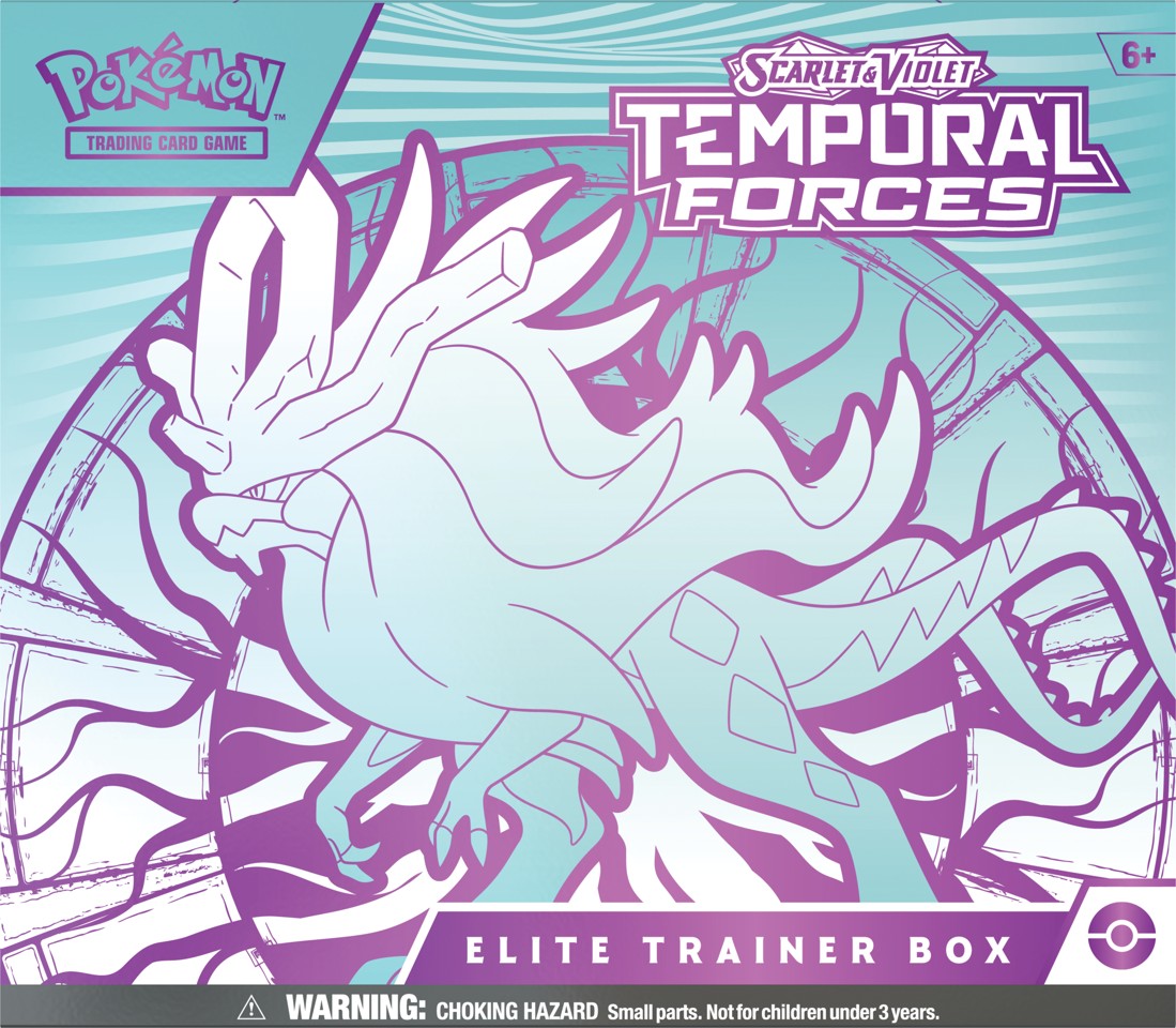 Pokémon - SV5 Temporal Forces Elite Trainer Box - Walking Wake (POK85657)