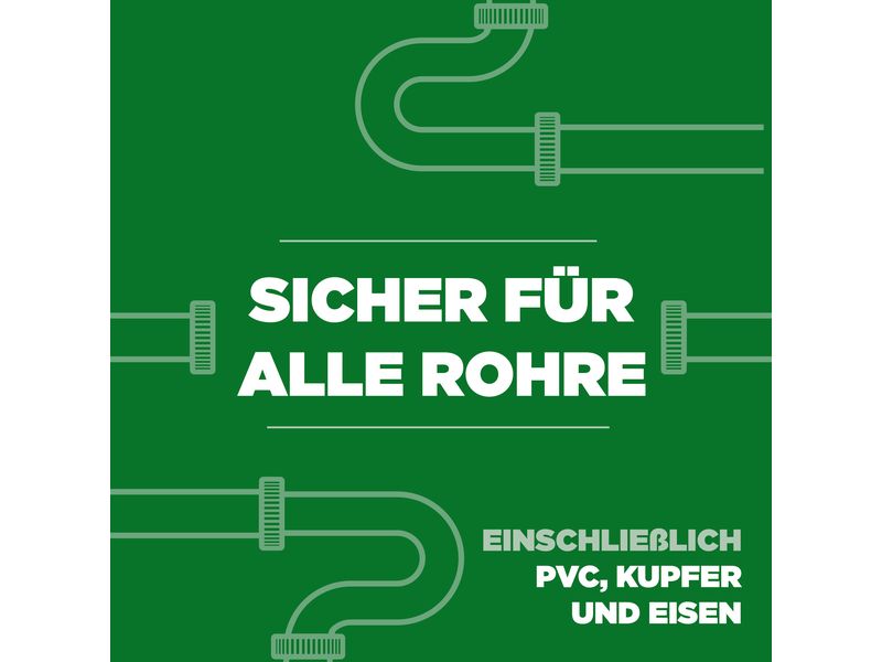 Drano Biologisch abbaubarer Rohrreiniger 0.75 l Abflussreiniger für langsam abfliessende Abflüsse