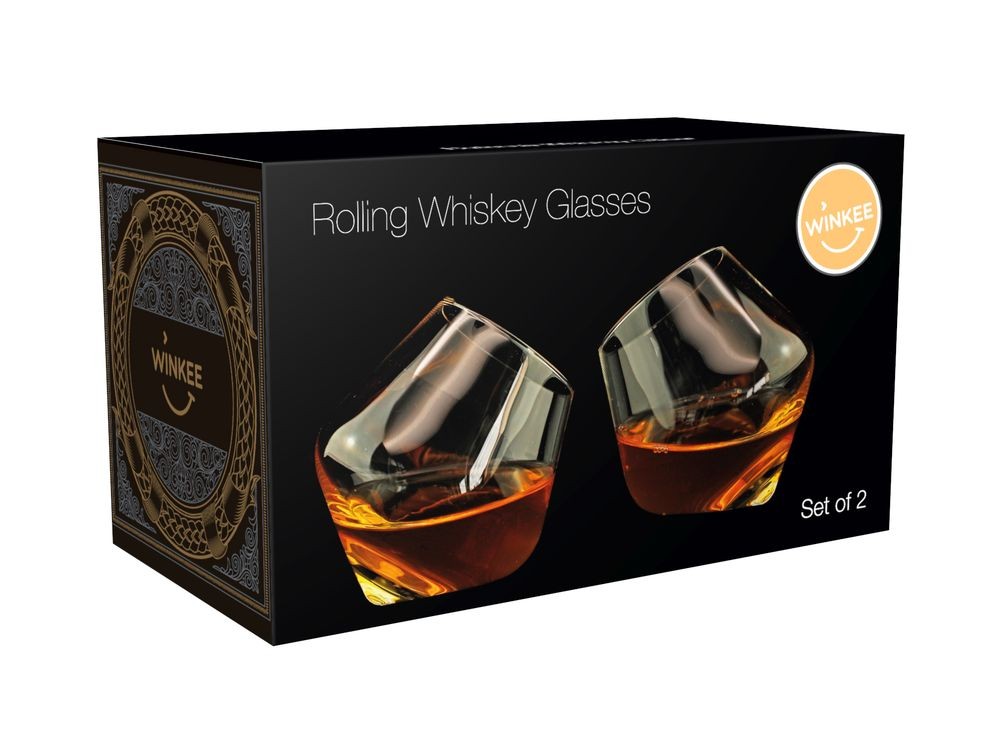 Winkee - Rolling Whiskeyglas - Set of 2
