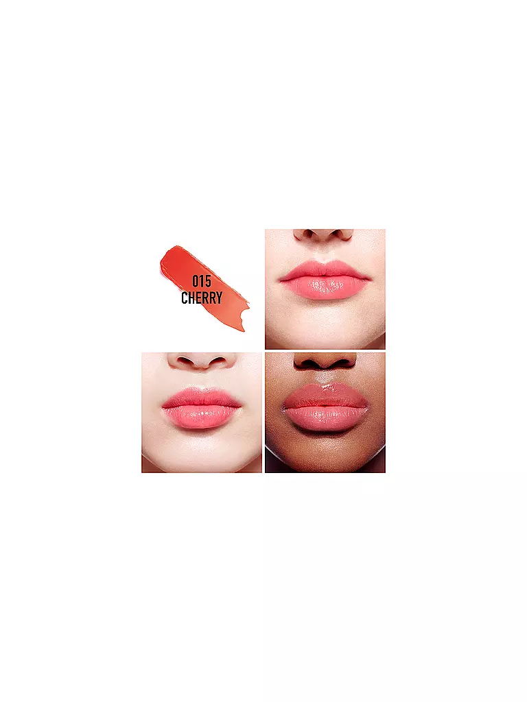 DIOR Lip Glow Farbintensivierender Lippenbalsam ( 015 Cherry )  rot
