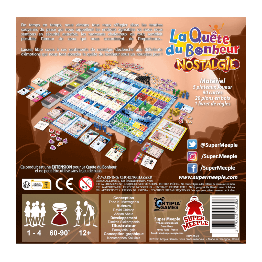 La Quête du Bonheur - Extension Nostalgie