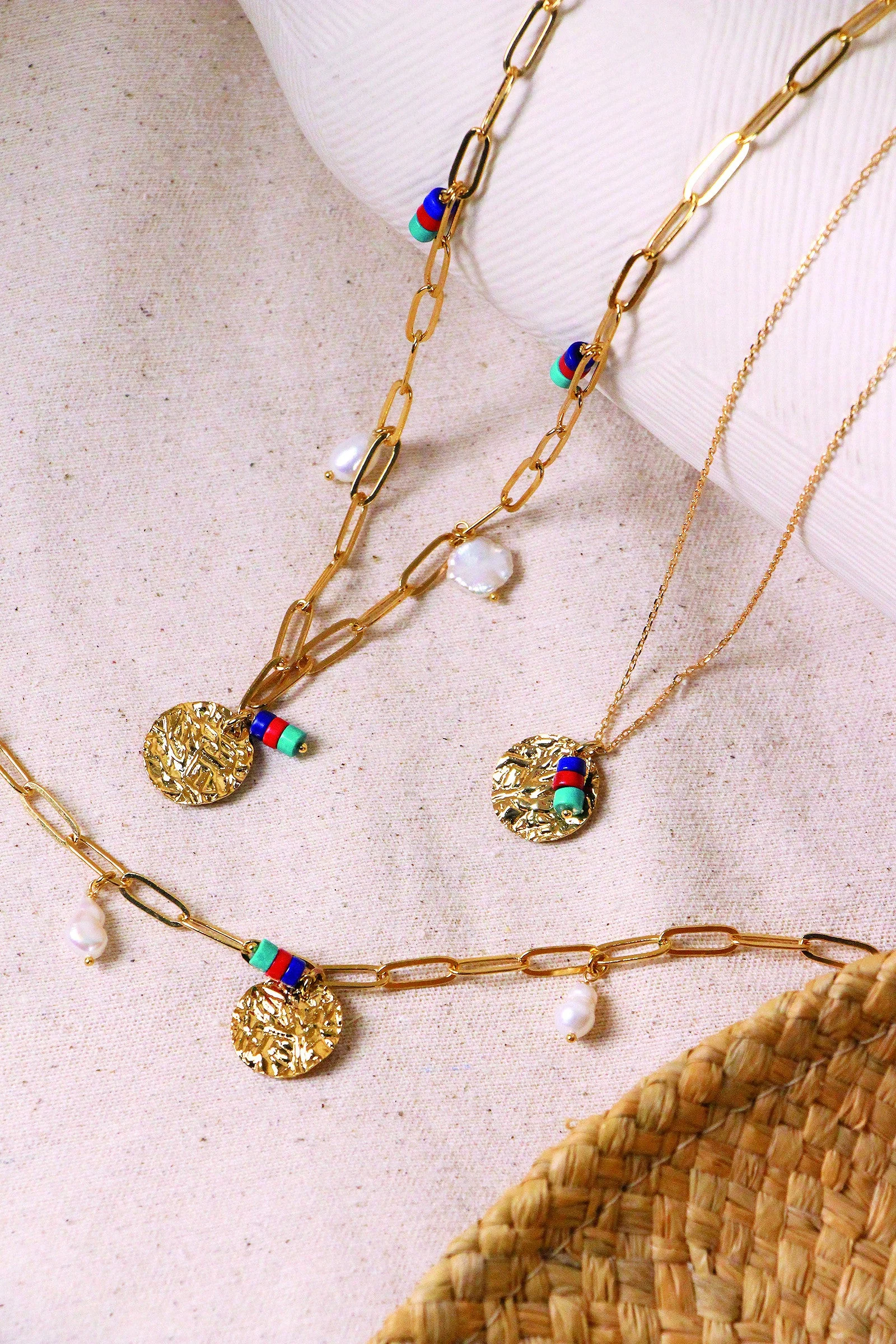 ALBA - Bracelet (intemporel) doré à l'or fin | Doré