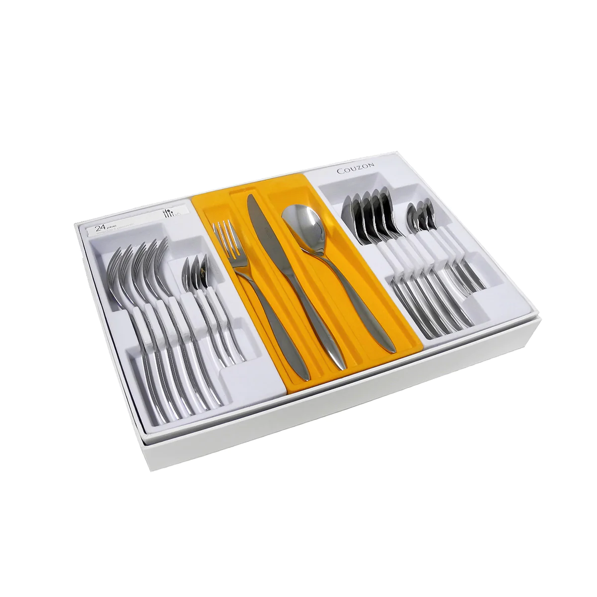 J'ai Goûté - Ménagère 24 pièces en coffret Couzon