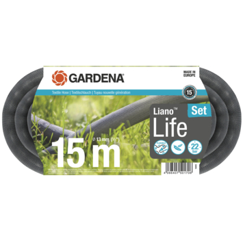 Gardena tuinslang Liano™ Life set 15 m