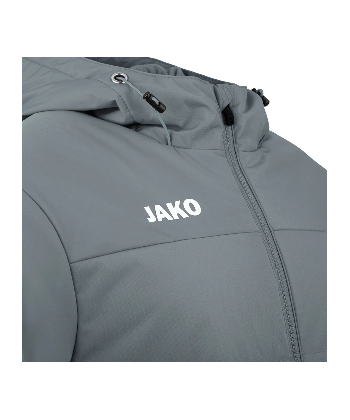 JAKO Team Coach Kapuzenjacke Kids Grau F840