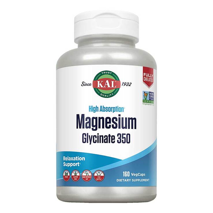 Magnesium Glycinat 350 Kal Kapseln, 160 St