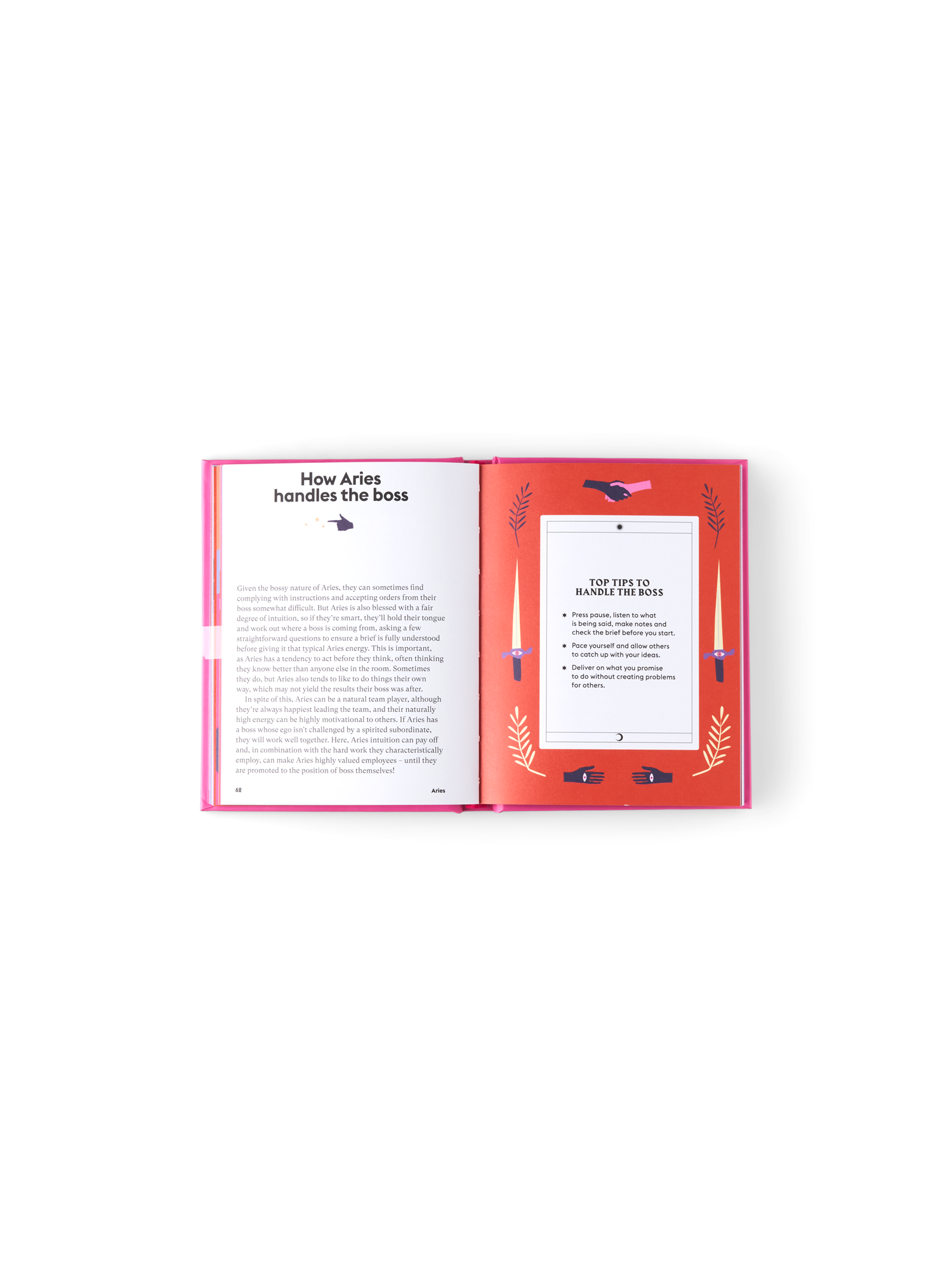 Aries | Hardcover. Engelsk. 12,5 x 1,5 x 16 cm. 112 sider. | Coral | New Mags