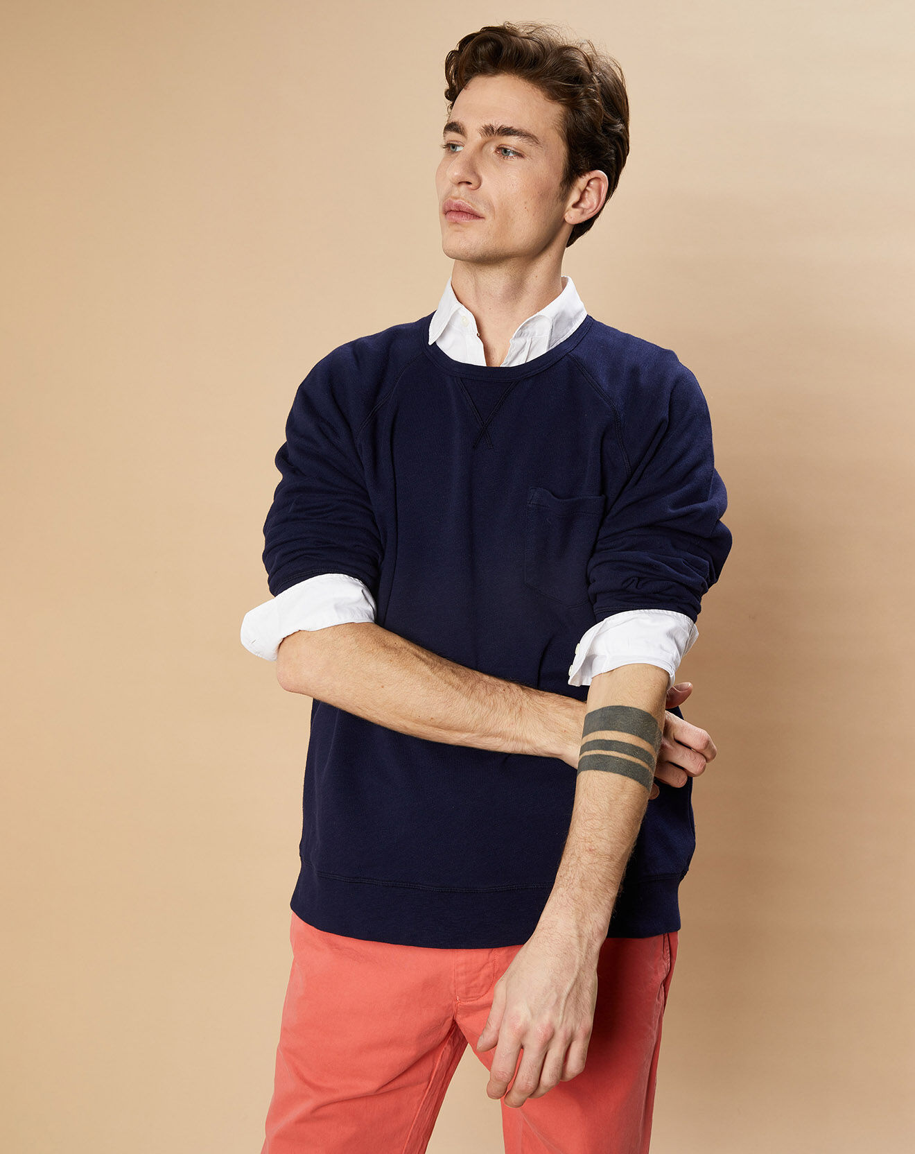Hartford Sweat Light Pocket marine
