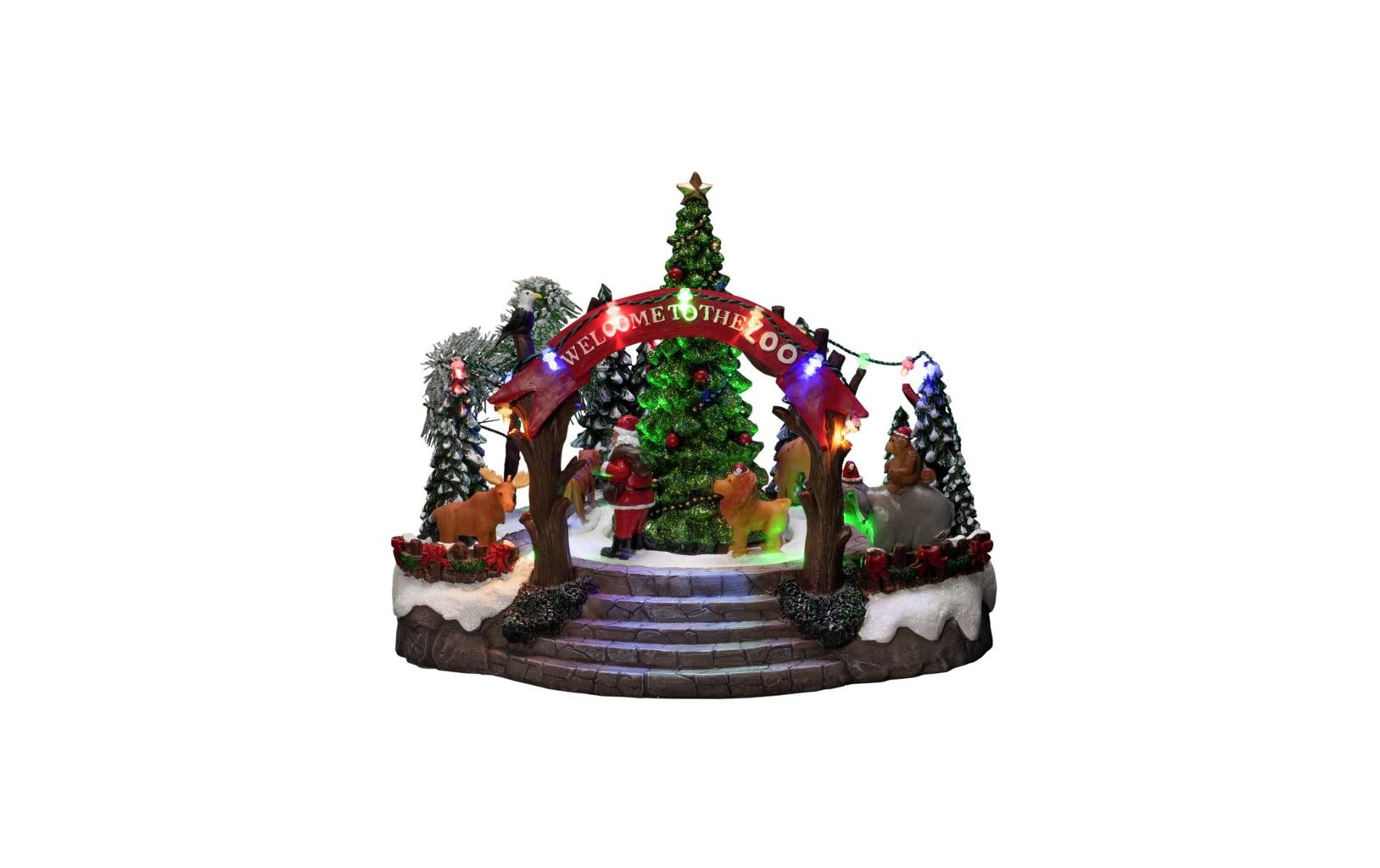 LED-Figur Szenerie Weihnachtszoo, 20 cm<br>LED Weihnachtsdekoration