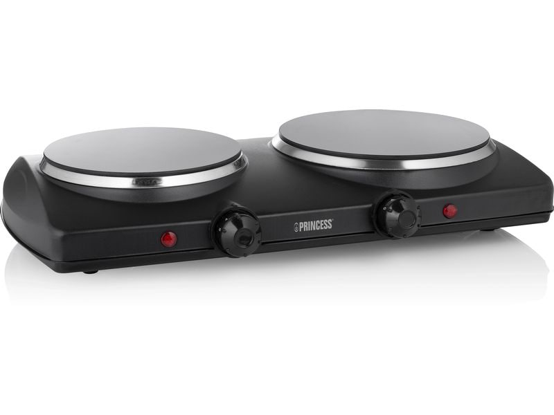 Princess Doppelkochplatte 303021 2000 W Doppelte Cerankochplatte