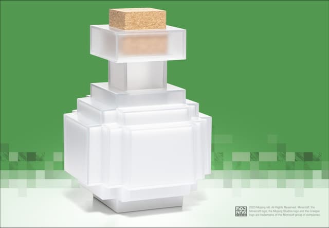 Minecraft Potion Bottle dekorationslys