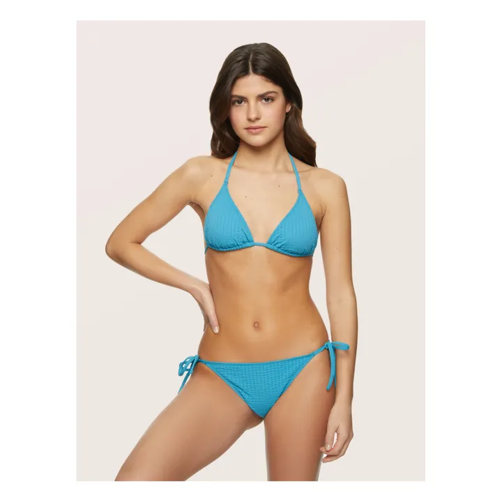 Miska Paris Bas de Maillot de Bain Noué | Bleu