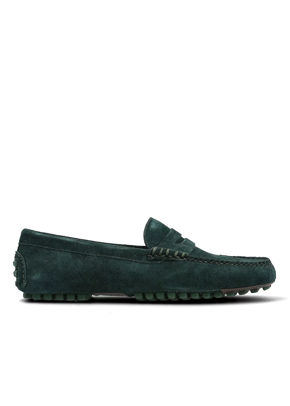 BUCK DRIVER VELOURS VERT