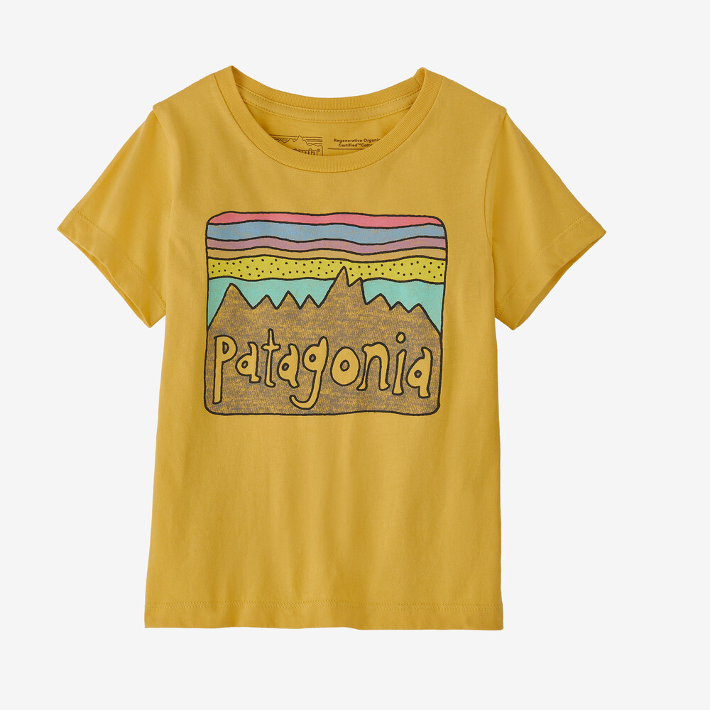 Baby Regeneratives Bio-Baumwoll-T-Shirt von Fitz Roy Skies