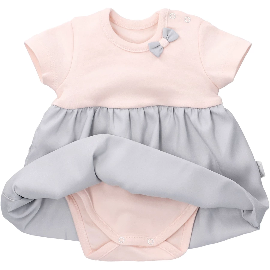 Baby Sweets Kleid Pola - by Bamar Nicol grau rosa