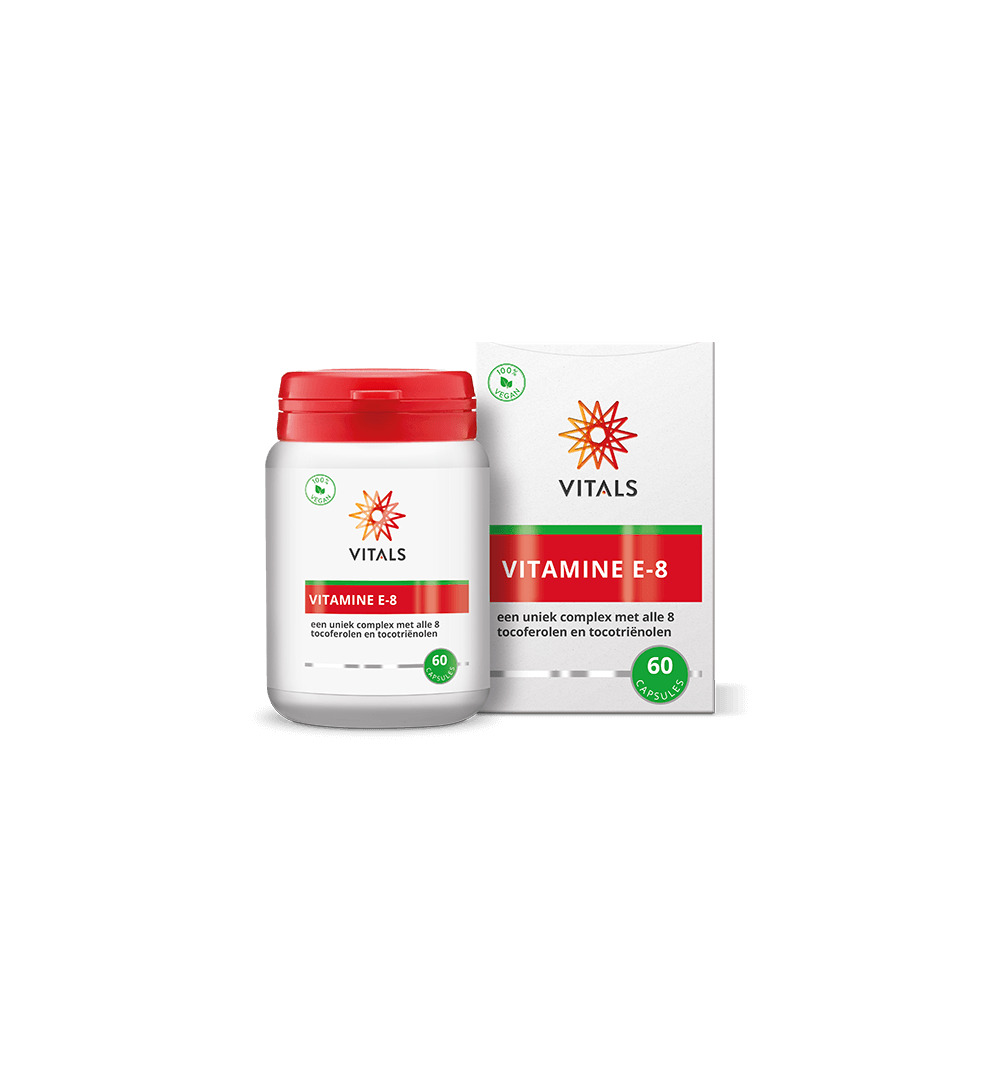 Vitals Vitamine E-8 (60 softgels)