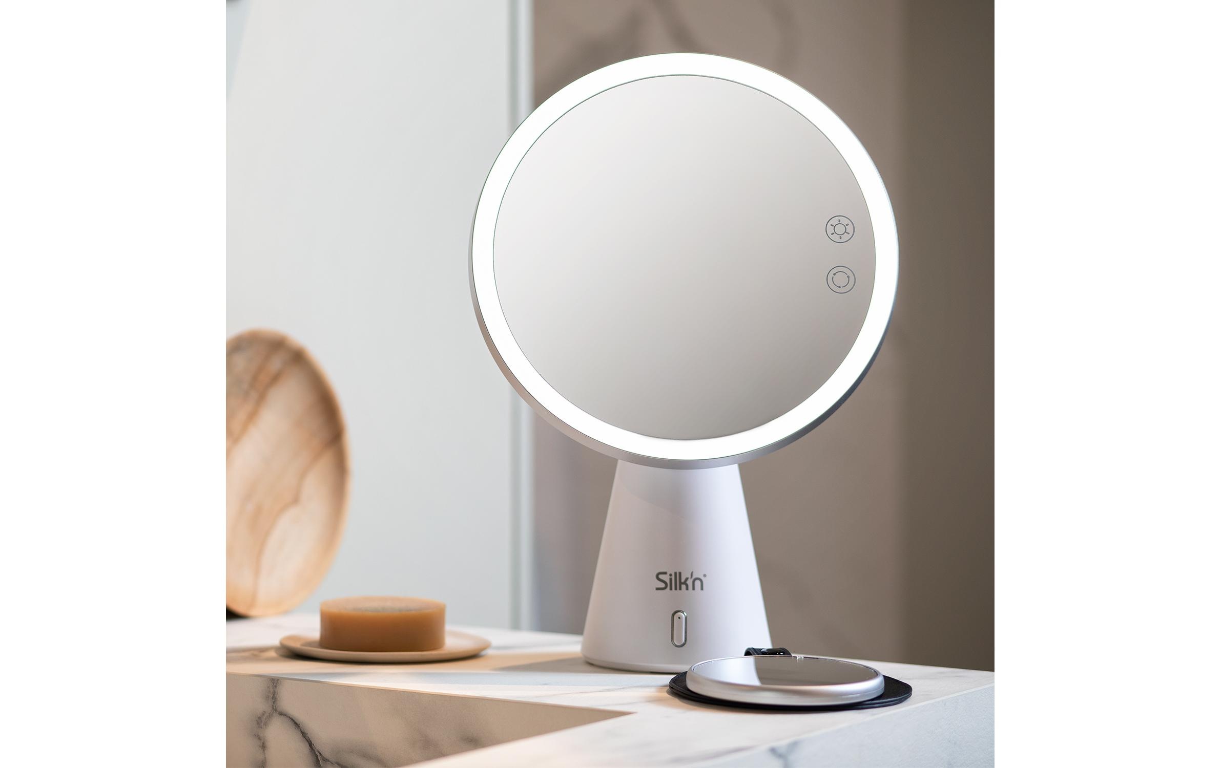 Silk'n Kosmetikspiegel »Music Mirror Weiss«
