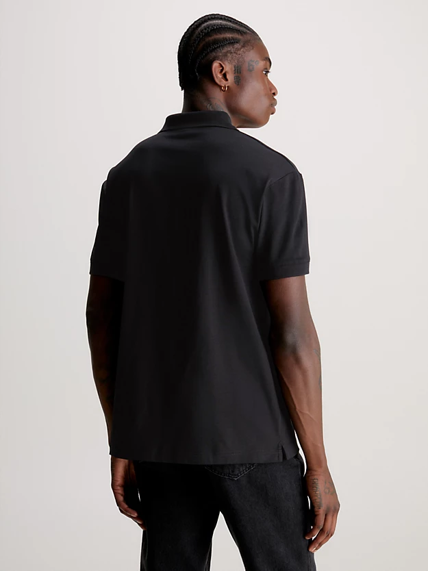 Camisa polo de corte relaxado