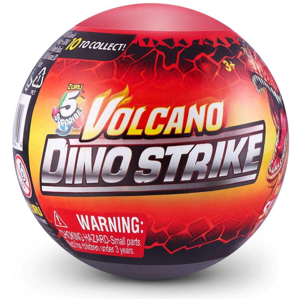 Überraschungs-Dino-Strike-Vulkan-Serie 4 Mystery-Kapsel-Sortiment von ZURU