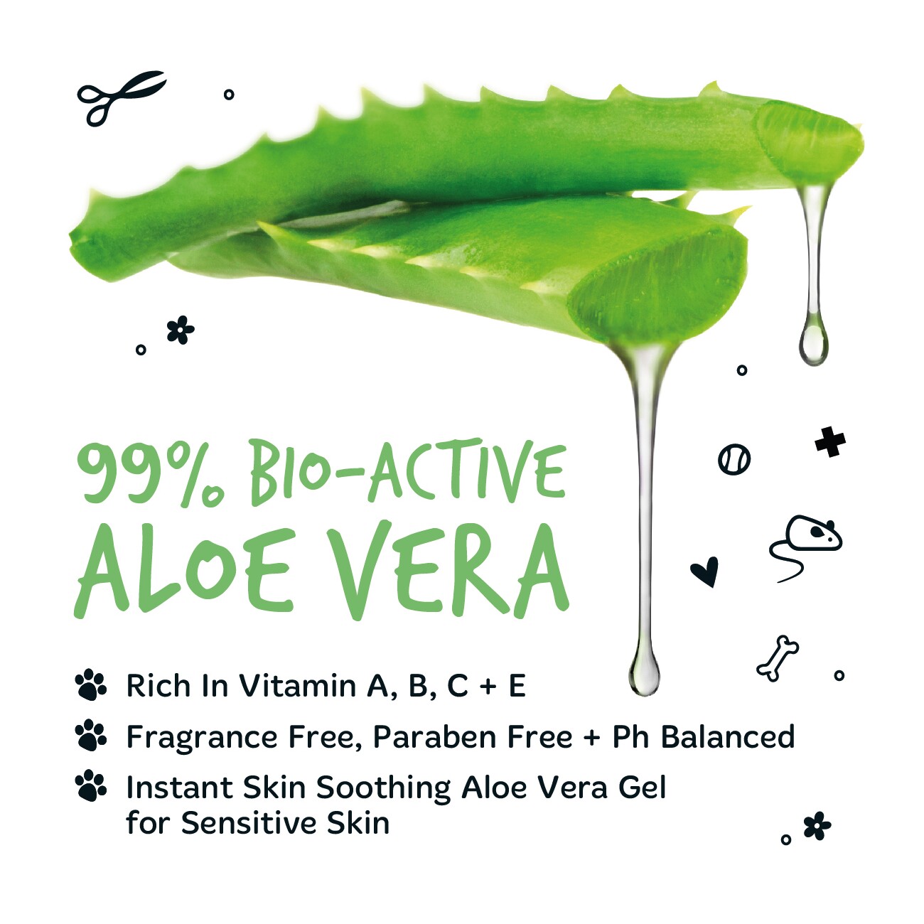 Bugalugs Hautpflegegel Aloe Vera