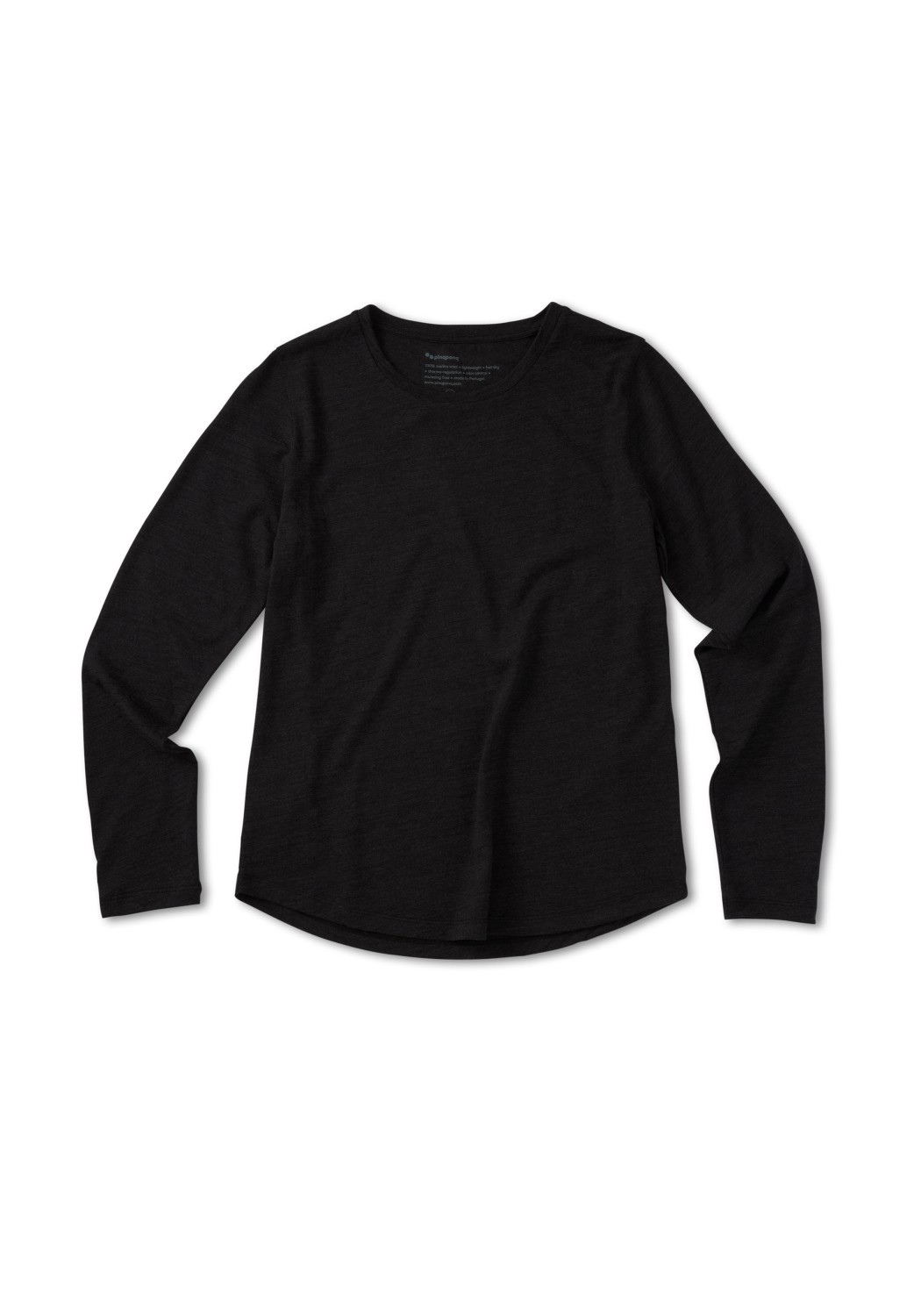 Pinqponq Longsleeve Merino Women Inspire Sheep Black