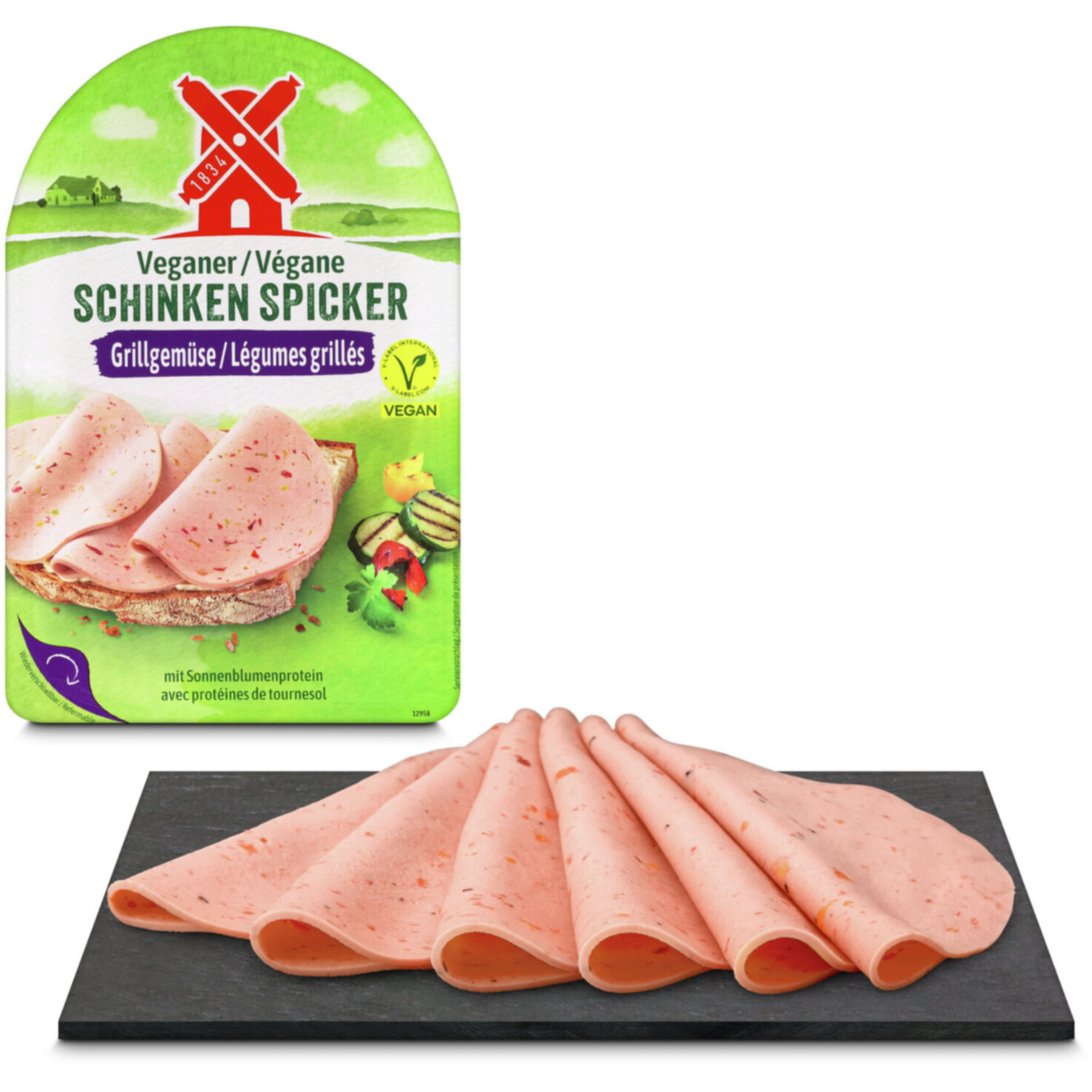 Rügenwalder vegan Spicker Grillgemüse -
