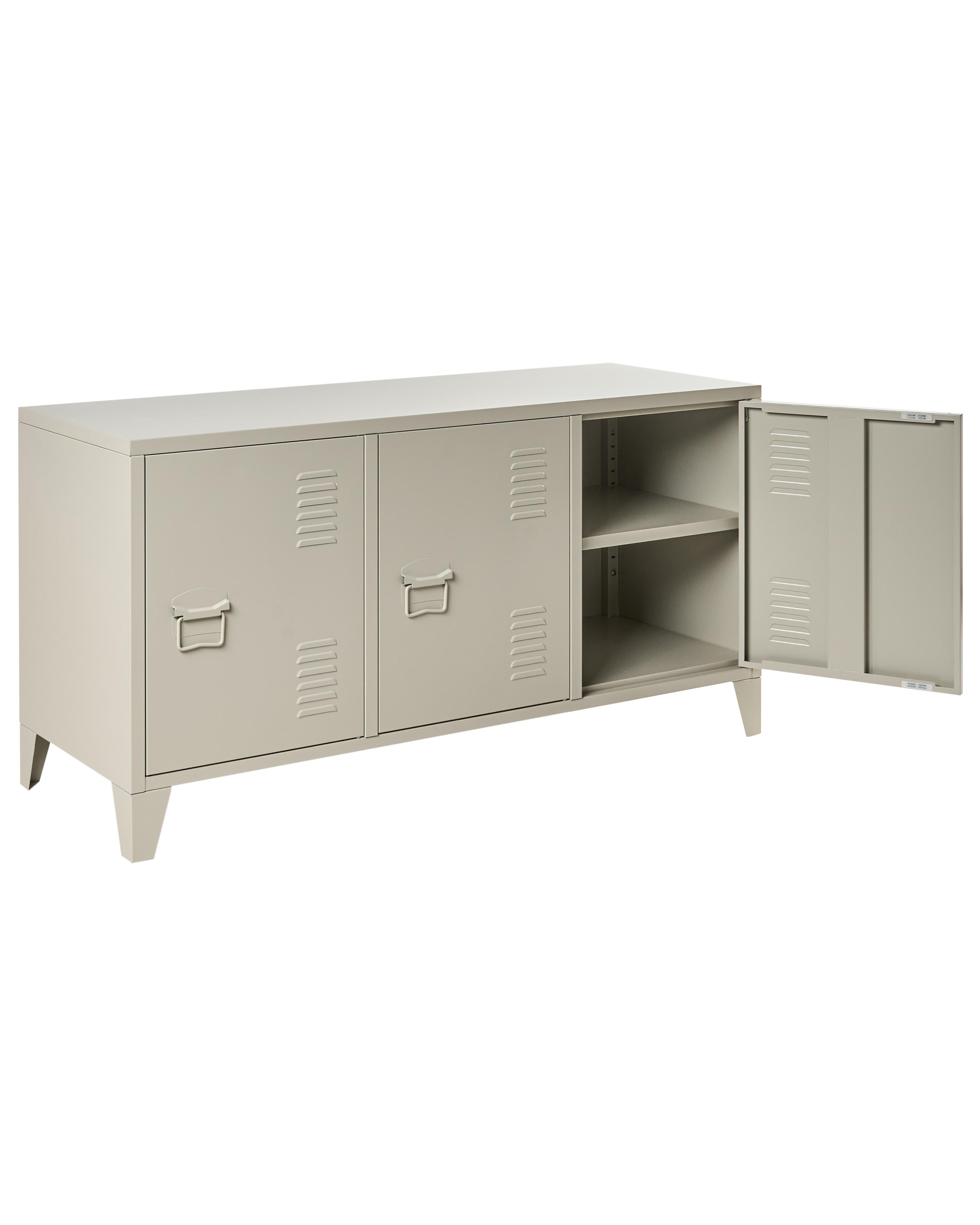 Kantoorkast CARDIFF Metaal Beige
