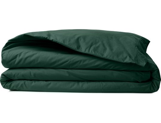 CONCEPT1 - Housse de couette Tonne 220x240cm 155 fils/cm vert foncé