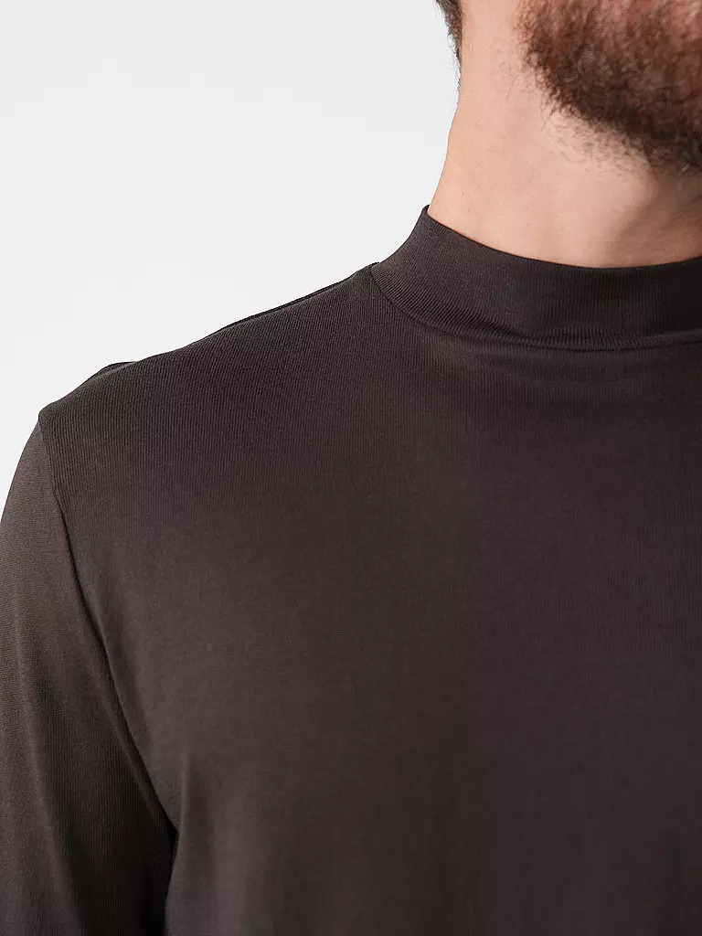 DRYKORN Langarmshirt MORITZO braun