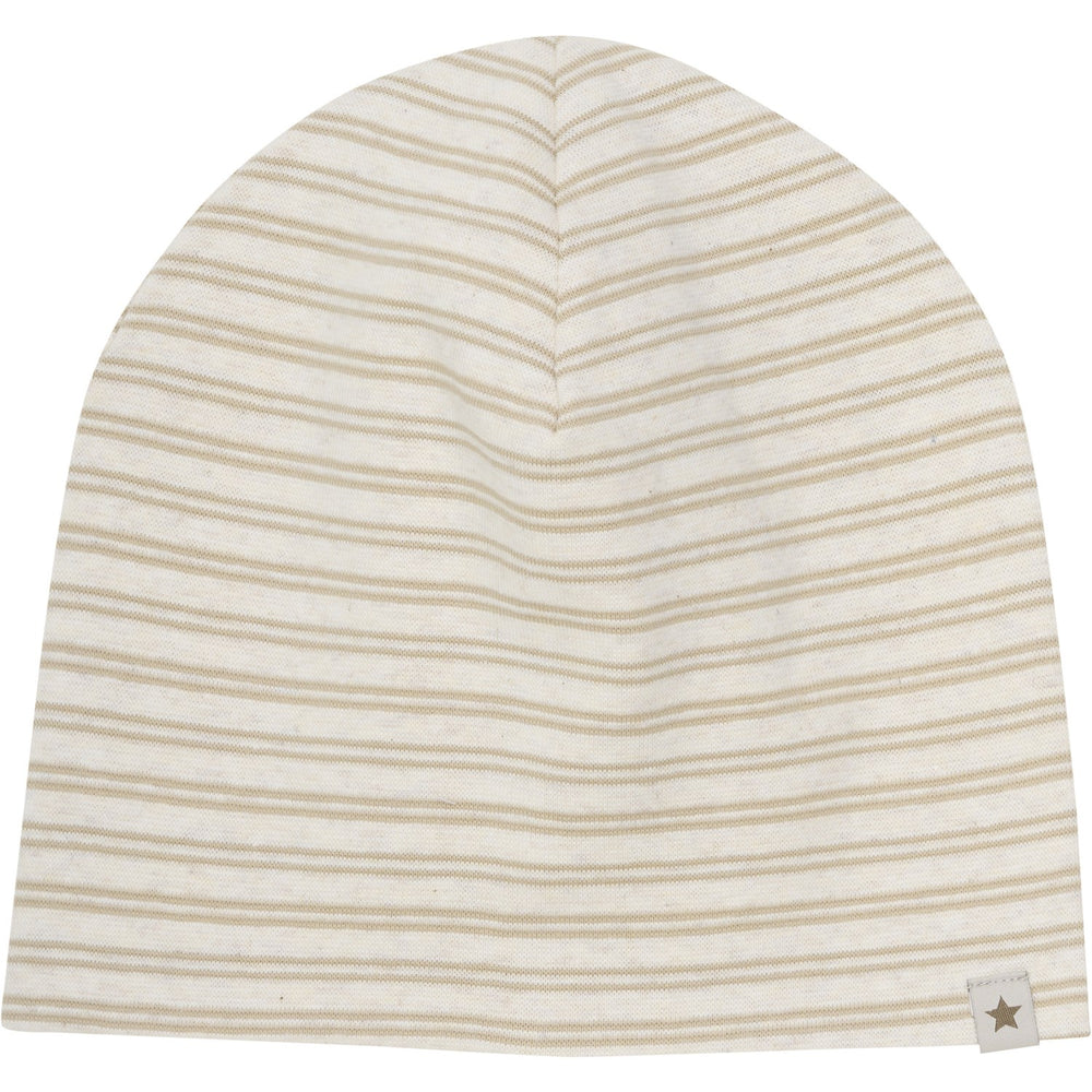 Køb Huttelihut Irish Cream Beanie Melange Rib