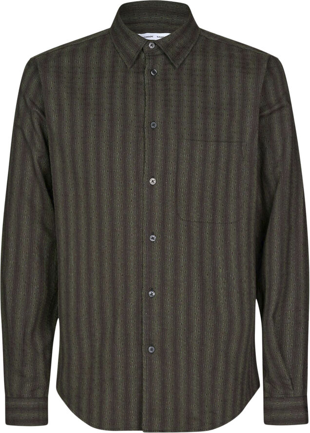 Samsøe Samsøe Saliam FJ shirt 15362 Forest night st.