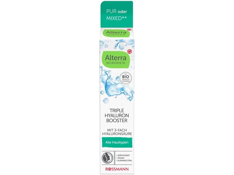 Alterra Pflege Triple Hyaluron Booster 15 ml Glättende Gesichtspflege