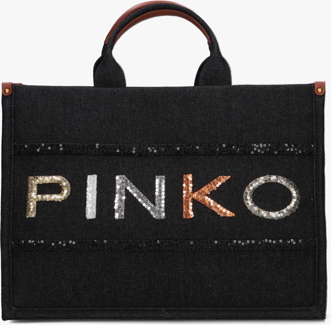 PINKO zwarte pinko shopper shopper denim