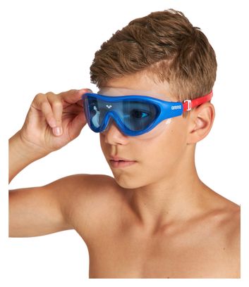 Lunettes de Natation Enfant Arena The One Mask Junior Bleu Rouge