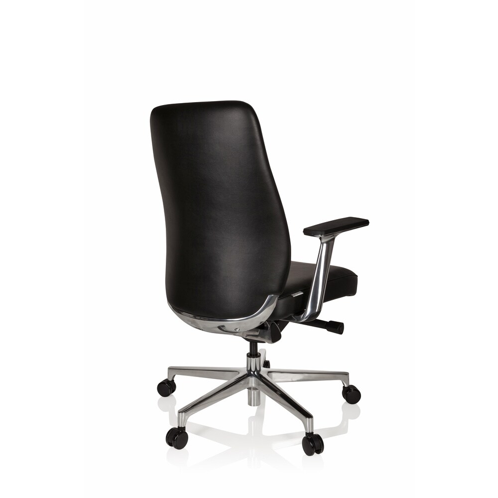 Luxus Chefsessel VERMONT Leder mit Armlehnen hjh OFFICE