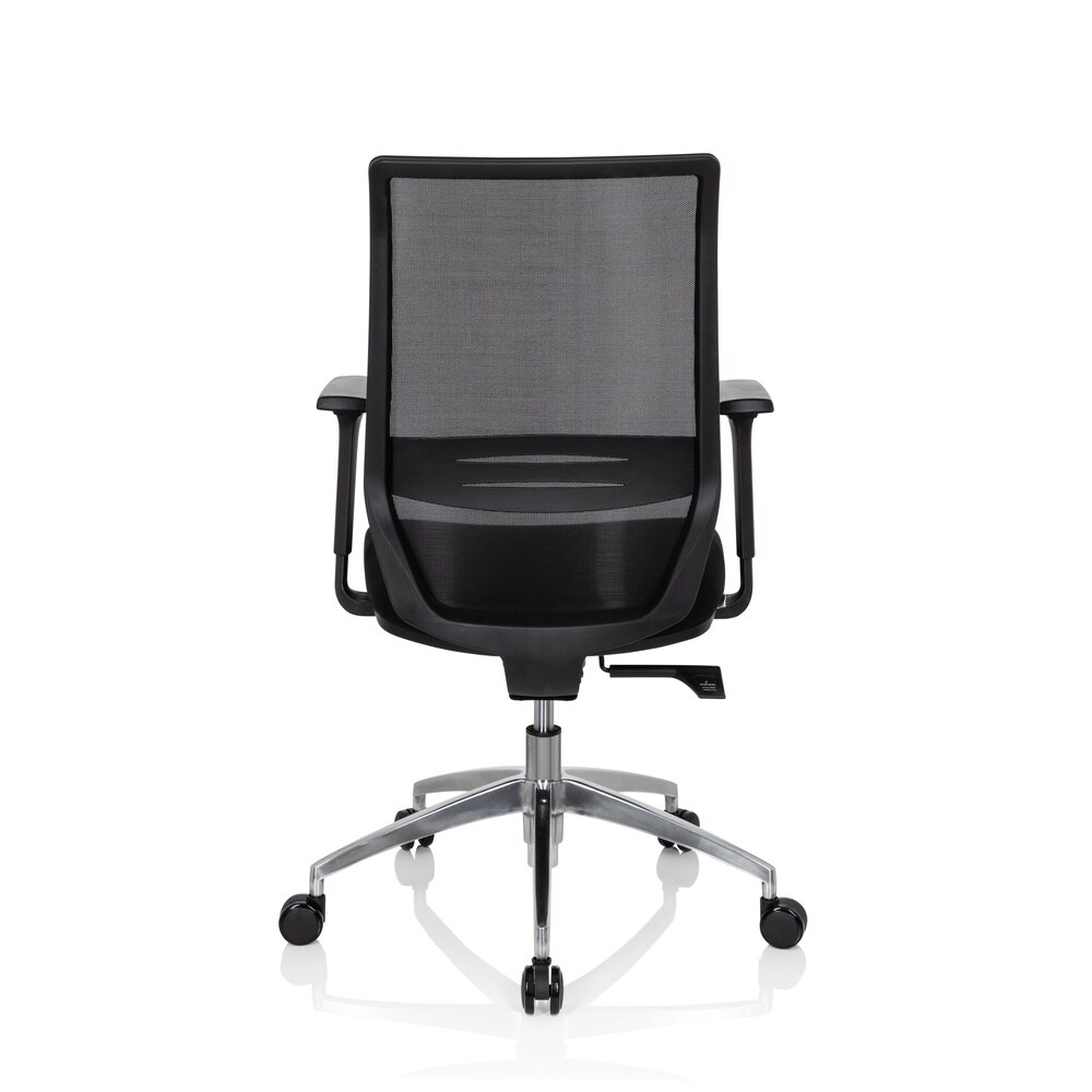 Profi Bürostuhl PROFONDO Stoff/Netzstoff mit Armlehnen (höhenverstellbar) hjh OFFICE