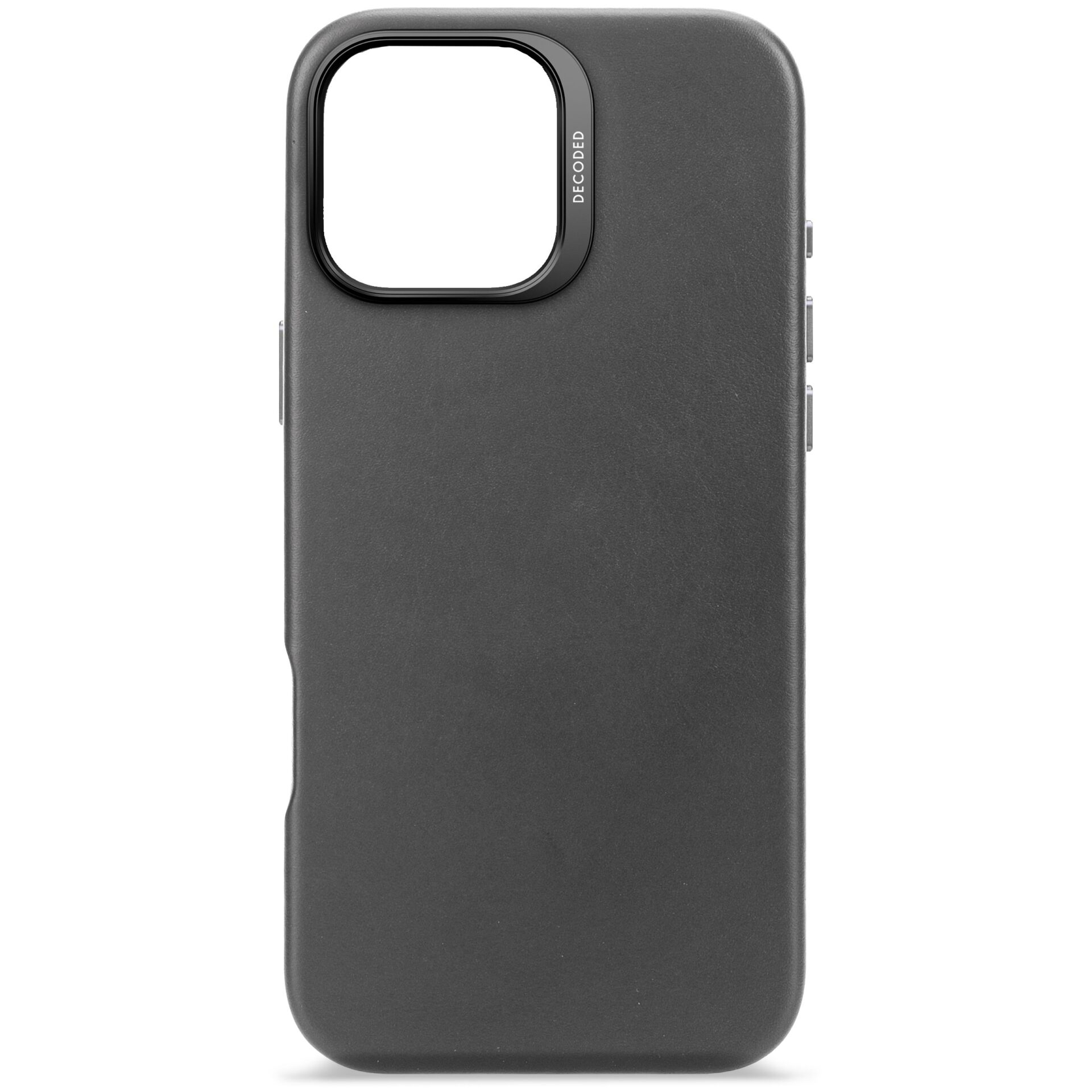 iPhone 16 Pro Max MagSafe Echtleder Hülle (D25IPO16PMBC1BK) - Schwarz