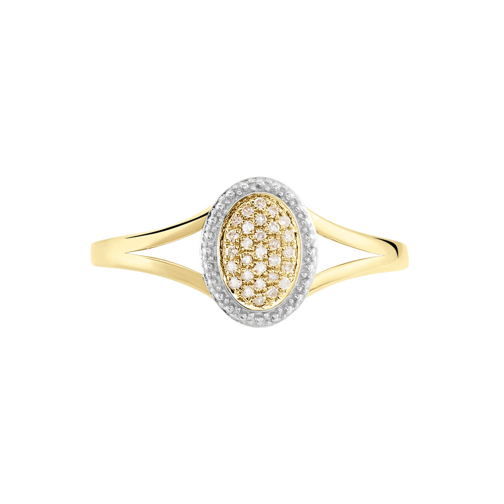 Bague Or Jaune Finola Diamants