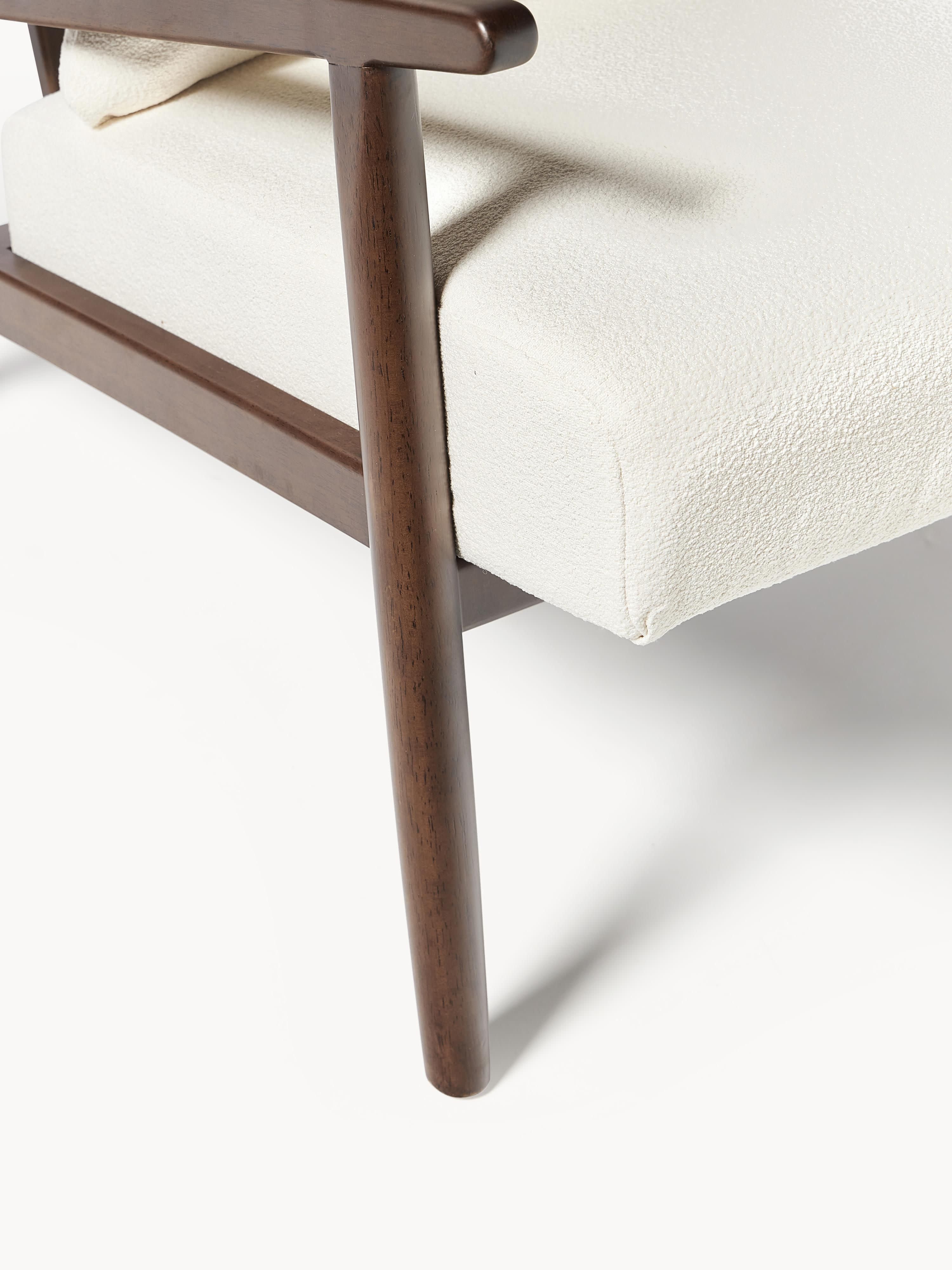 Bouclé loungefauteuil Mikkel