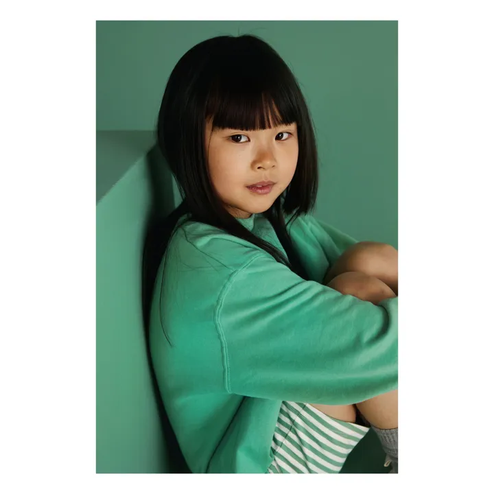Gray Label Sweat Coton Bio | Vert Menthe