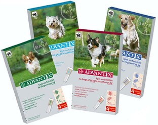 Advantix Hond Spot-on Solution 400/2000 4ST