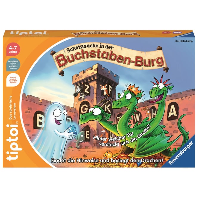 tiptoi®Spiel - Schatzsuche in der Buchstabenburg