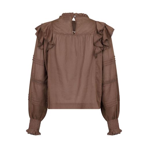 Neo Noir Simkie S Voile Bluse, Light Brown, 34