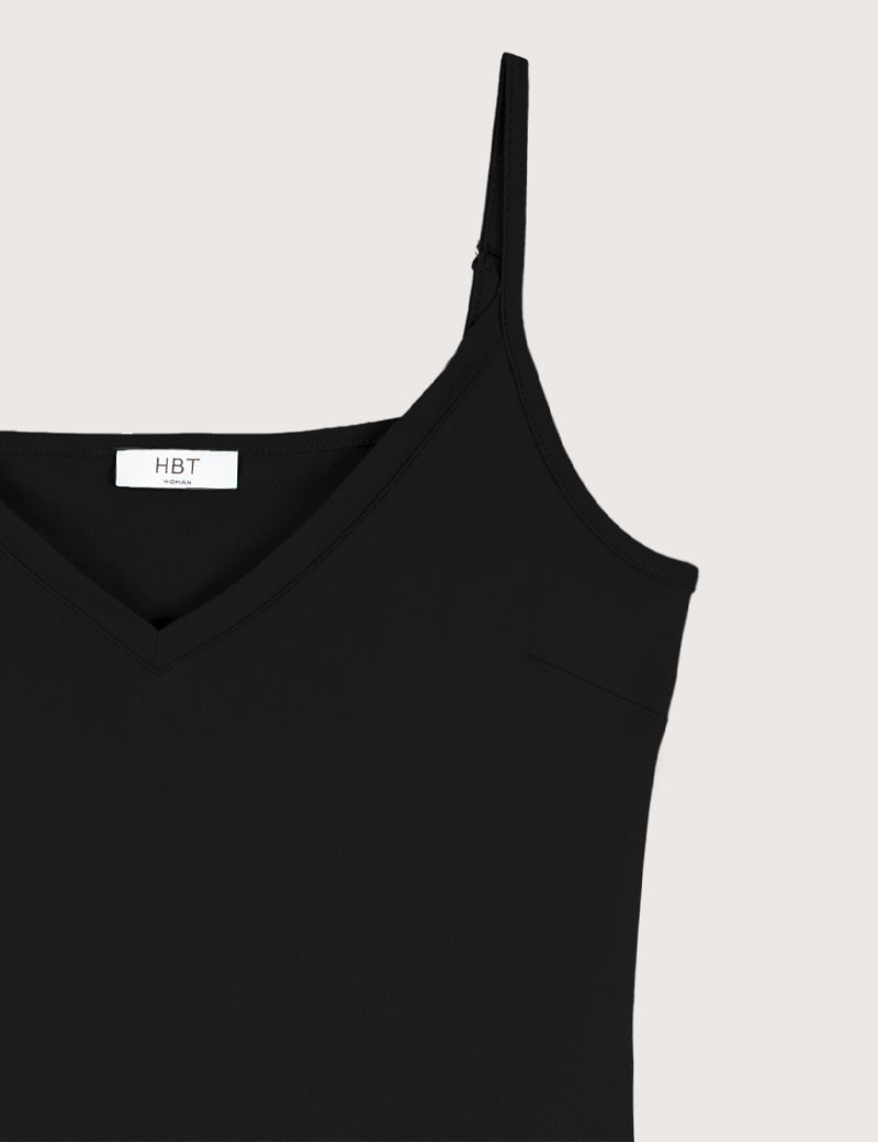HBT BASICS POP | DONNA COMBINAISON SHORT NOIRE